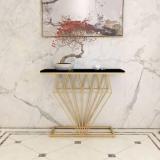 Woodenworld Metal Console Table