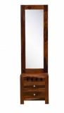 Woodstage Sheesham Wood Dressing Table With 2 Drawer Storage For Living Room Solid Wood Dressing Table