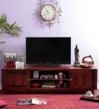 Woodsworth Alicante Entertainment Unit In Honey Oak Finish