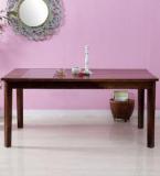 Woodsworth Alicante Six Seater Dining Table In Provincial Teak Finish