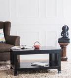 Woodsworth Amarillo Coffee & Centre Table In Espresso Walnut Finish