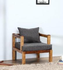 Woodsworth Ann Arbor Single Seater Sofa in Provincial Teak Finish