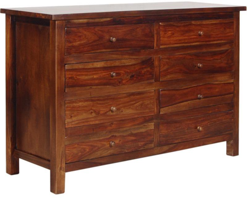 Woodsworth Athena Chest Of Drawers in Provincial Teak with Melamine Finish