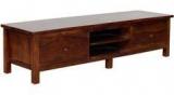 Woodsworth Athena Entertainment Unit In Provincial Teak With Melamine Finish