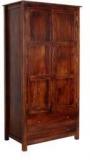 Woodsworth Athena Wardrobe With Two Drawers In Provincial Teak With Melamine Finish