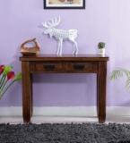 Woodsworth Atlanta Grande Console Table In Provincial Teak Finish