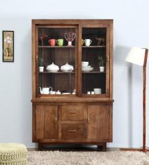 Woodsworth Avon Hutch Cabinet in Provincial Teak Finish