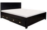 Woodsworth Barcelona King Size Bed In Espresso Walnut Finish