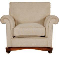 Woodsworth Barcelona One Seater Rocking Sofa In Colonial Maple Finish