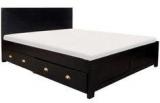 Woodsworth Barcelona Queen Size Bed In Espresso Walnut Finish