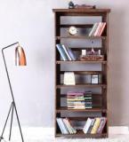 Woodsworth Barnes Foldable Book Shelf In Provincial Teak Finish