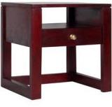 Woodsworth Barquisimeto Bed Side Table In Passion Mahogany Finish