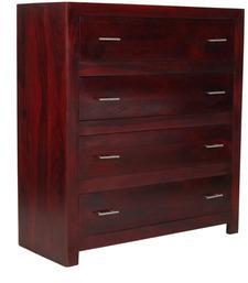 Woodsworth Barranquilla Chest Of Drawers In Passion Mahogany Finish