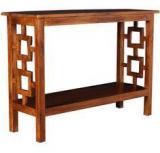 Woodsworth Barranquilla Console Table In Colonial Maple Finish