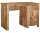 Woodsworth Barranquilla Study & Laptop Table In Natural Mango Wood Finish