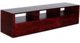 Woodsworth Basil Plazma Size Solid Wood Entertainment Unit In Passion Mahogany Finish