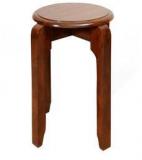 Woodsworth Bayley Stool In Colonial Maple Finish