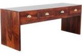 Woodsworth Belem Console Table In Colonial Maple Finish