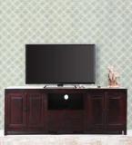 Woodsworth Belmont Entertainment Unit In Passion Mahogany Finish