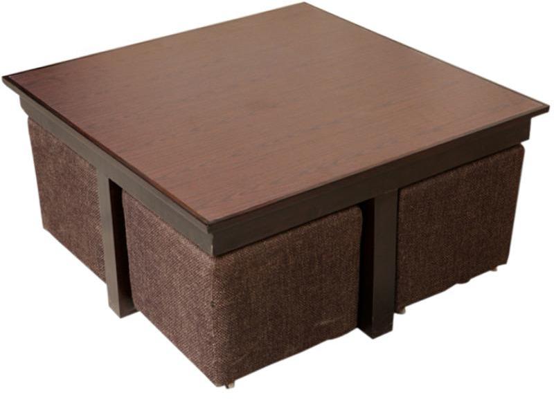 Woodsworth Belo Coffee Table with Four Stools