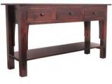 Woodsworth Belo Console Table In Passion Mahogany Finish