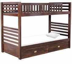 Woodsworth Belo Solid Wood Bunk Bed In Provincial Teak Finish