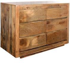 Woodsworth Bogot Chest Of Drawers In Natural Mango Wood Finish