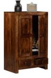 Woodsworth Bogota Small Solid Wood Wardrobe In Provincial Teak Finish