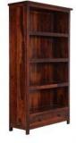 Woodsworth Bogota Solid Wood Book Shelf In Honey Oak Finish