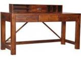 Woodsworth Brasilia Solid Wood Study & Laptop Table In Colonial Maple Finish