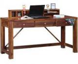 Woodsworth Brasilia Solid Wood Study & Laptop Table In Provincial Teak Finish