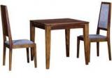 Woodsworth Brianna Two Seater Dining Set In Provincial Teak Finish