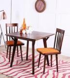 Woodsworth Brigida Two Seater Dining Set In Provincial Teak Finish