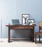 Woodsworth Buenos Study & Laptop Table In Provincial Teak Finish