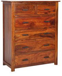 Woodsworth Cali Chest Of Drawers In Colonial Maple Finish