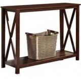 Woodsworth Cali Console Table In Provincial Teak Finish