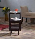 Woodsworth Cali Set Of Tables In Passion Mahogany Finish