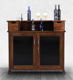 Woodsworth Calliope Bar Unit In Provincial Teak Finish