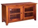 Woodsworth Campinas Entertainment Unit In Colonial Maple Finish