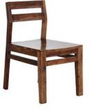 Woodsworth Campinas Solid Wood Dining Chair In Provincial Teak Finish