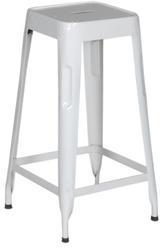 Woodsworth Cantung White Colour Bar Stool