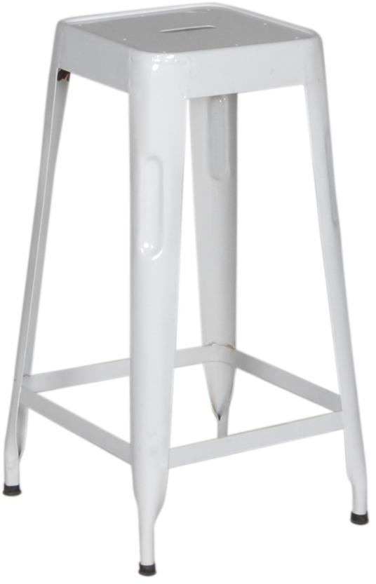 Woodsworth Cantung White Colour Bar Stool