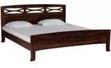 Woodsworth Caracas Solid Wood King Sized Bed In Provincial Teak Finish