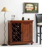 Woodsworth Cardoba Bar Cabinet In Honey Oak Finish