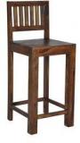 Woodsworth Cartagena Bar Chair In Provincial Teak Finish