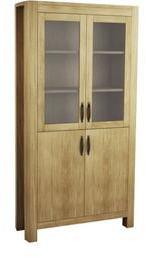 Woodsworth Cartagena Book Case In Natural Sheesham Finish