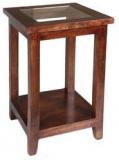 Woodsworth Cartagena End Table In Provincial Teak Finish