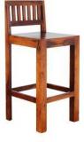 Woodsworth Cartagena Solid Wood Bar Chair In Colonial Maple Finish