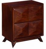 Woodsworth Casa Blanco Bed Side Table In Provincial Teak Finish