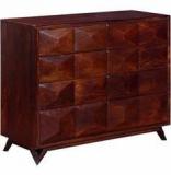 Woodsworth Casa Blanco Drawer Chest In Colonial Maple Finish